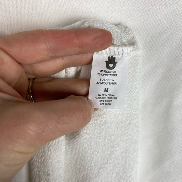 Spiritual Gangster Be Kind to All Kinds Top Medium White Crewneck - Picture 4 of 8